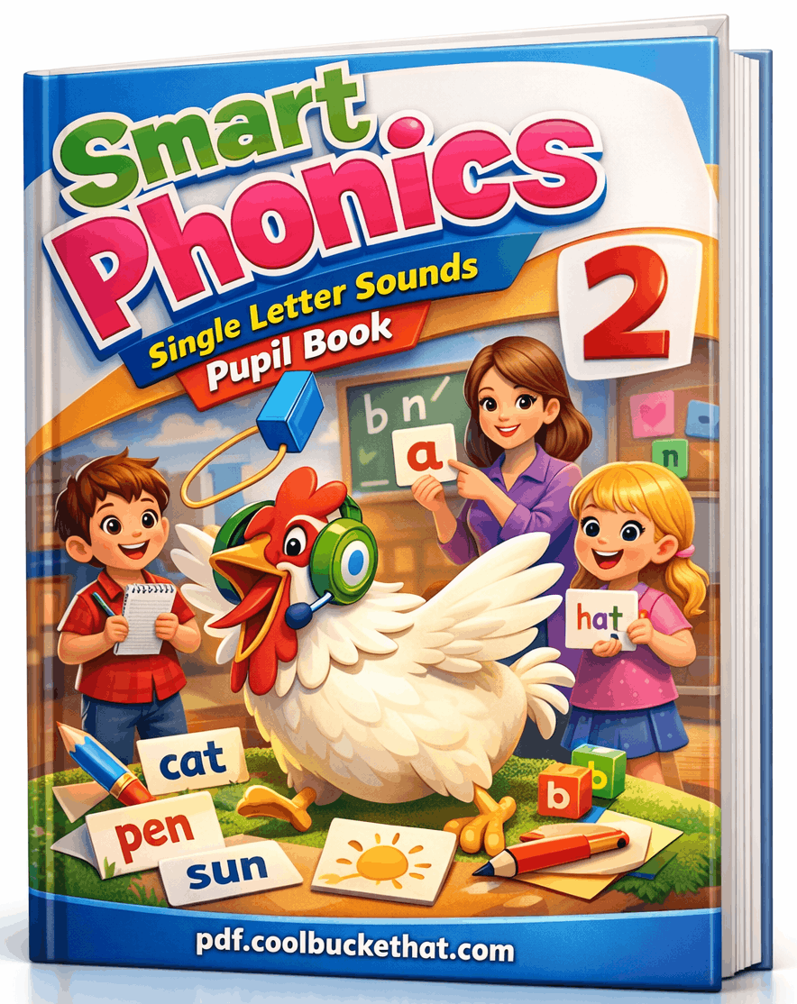 Smart Phonics Single Letter Sounds Pupil Book 2